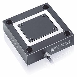 Positioning system based on piezoelectric actuators with a travel range of up to 250 µm and a repeatability of around 1 nm.