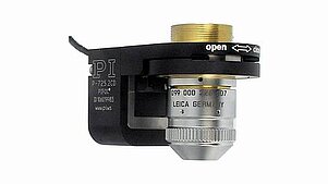 Microscope Lens Piezo NanoFocus Positioners Microscope Lens Piezo NanoFocus Positioners