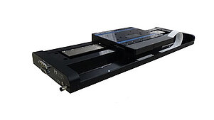 Frictionless Motorized Air Bearing Linear Slide for High Velocity 24/7 Automation Frictionless Motorized Air Bearing Linear Slide for High Velocity 24/7 Automation