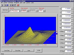 HexControl Software showing Optical Device Scan HexControl Software showing Optical Device Scan