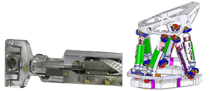 Hexapod actuator and concept of special UHV compatible hexapod (Image: PI)